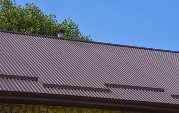 typical Borrowstoun Mains corrugated roof uses