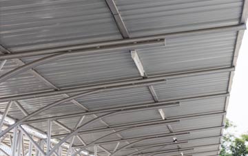 installing Borrowstoun Mains metal roofing