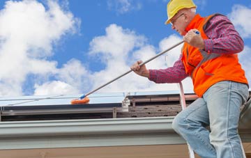Borrowstoun Mains soft wash roof cleaning